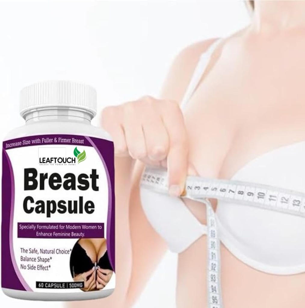 Bryst Enhancement Kapsler; Bryst Udvidelsen Kapsler; Firmer, Fuller, Bigger, Curvy Bryster; 124; 60 Tæller Pack