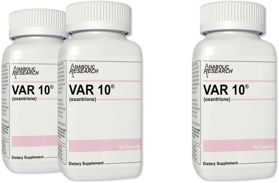 VAR 10 - Hastighed og styrke, stærk og Lean Physique - 3 måneders forsyning
