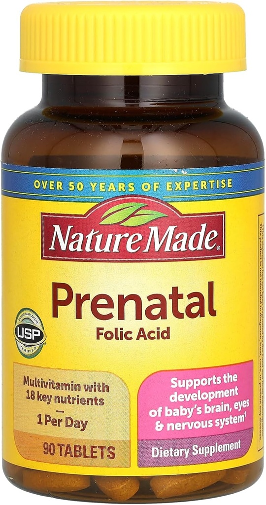 Natur Lavet Multi Prenatal Tabs, 90 ct (Emballage kan variere)
