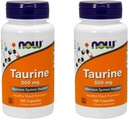 Now Foods Taurine 500 mg Caps, 2 stk.