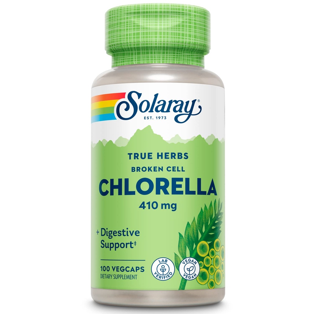 SOLARAY Brækket Cell Chlorella 410 mg