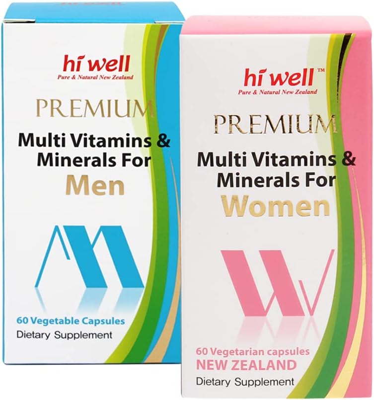 Par Vitamin Pack (Hi Well Premium Multi Vitamin & Min for Mænd / Kvinder)