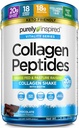 Rene Inspireret Collagen Peptider pulver Buddy 124; Collagen Protein Kosttilskud til kvinder og mænd med biotin Buddy 124; Keto Friendly & Non- GMO Buddy 124; Chokolade, 1,26 lbs (23 Servere)