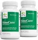 Terry naturligt SinuCare - Bronchial Wellness Support - Sund Sinus Aid - Kosttilskud Sunde lunger - 60 Softgels (2 Pack)