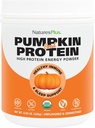 NaturePlus Organic Pumpkin Seed Protein - .95 lbs Vegan Protein Powder - High Energy Protein Supplement, fremmer prostata sundhed, lindrer menstruation - Vegetarisk, Gluten- Gratis - 15 Tjenester