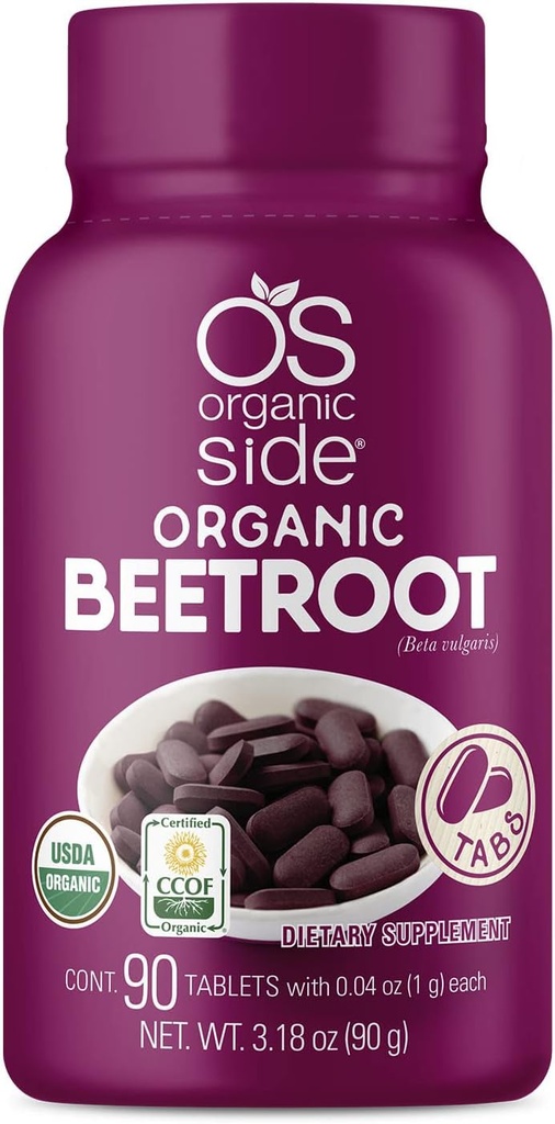 124; Beetroot Tablets against 124; 100% Pure Organic Measures 124; Boost Circulation & Energy Measures 124; USDA Certified Measures 124; Non- GMO, Plant- baseret Measures 124; 90 tabletter Measures 124; for Heart Health & Wellness