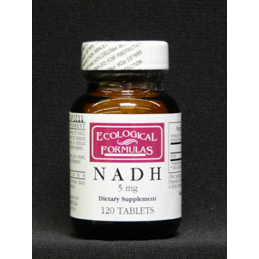 Økologiske formler Nadh Tablet, 5 mg, 120 Tælling