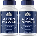rize laboratorier - Aizen Power for mænd, Alle naturlige mandlige supplement til Boost energi og ydeevne (120 kapsler)