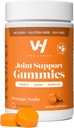 VitaHustle gurkemeje Gummy, Muscle Recovery, Lavsukker, Vegan, Gluten Free, Ikke GMO, Orange Flavor, 50 Greve