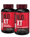 Jacked Factory N.O. XT nitrogenoxid tillæg med Nitrosigine L Arginin & L Citrullin for muskelvækst, Pumper, Vaskularitet, & Energy - Ekstra styrke før træning Muskelbuilder - 270 Veggie piller