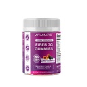 Vitamatisk Prebiotic Fiber Gummies for voksne, 7G Ekstra Styrke, Zero Sugar Tilded, 240 Pectin baserede Gummies, fordøjelsesmæssig sundhed og regelmæssighed støtte