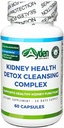 Nyre sundhed Detox Cleansing Complex - 1,110 mg, Understøtter Nyrer, Bstige, Urinary Tract, Url, 21 Ingredienser, Tranebær 400 mg, Astragalus 200 mg, Horsetail, Gravel Root, Uva Ursi, 60 Kapsler