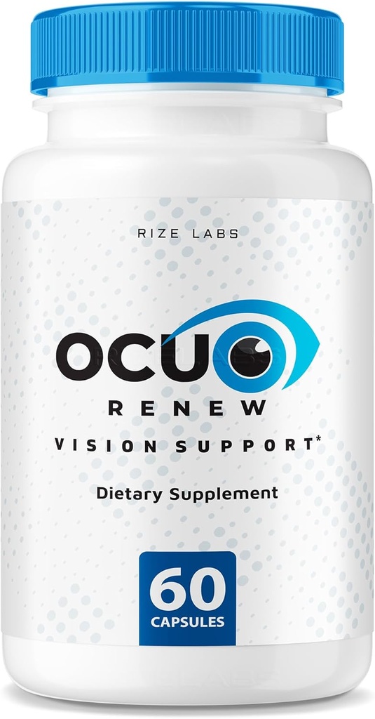 rize laboratorier - Ocurenary Vision Support, All- Natural Capsules til forbedring af Vision Sundhed og bedre evne til at fokusere, Support sunde øjne funktioner (60 kapsler)