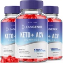 rize laboratorier (pakke af 3 Leangix Keto + ACV gummies for Advanced Weight Loss, Leangix Keto at brænde fedt og bruge som vigtigste kilde til energi, Gomitas, Supplement anmeldelse (180 gummies)