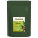 Banyan Botanicals Lakrids Powder - Organic Lakrids Root Powder (Glycyrrhiza Glabra) - til støtte for sund fordøjelse og respiratoriske system funktion * - 1 LB. - Ikke-GMO bæredygtigt sour Vegan