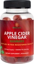 Æblecider Vincitol Gummier med vitamin B12 - Vegansk, Glutenfri, Non- GMO - Æble & Lilla Gulerod Tyggegummi - 1000mg ACV - 60 Gummier, 30- Day Supply