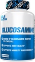 Evolution Nutrition Glucosamine - 500 mg Glucosamine Sulfate - Fælles sundhedstillæg - Mobilitet og fleksibilitet support - 90 Servering