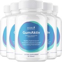 GumAktiv Oral Health Supplement - 3.5 Millioner Probiotika, Understøtter Natural Oral Balance, Cleanses mund, fremmer sunde gummer & tænder, non-GMO, Gluten- Free Measures 124; 30 tabletter, 6 Måned Supply