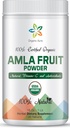 Certificeret Organic Aura Amla Powder 16Oz - 1Lb. Powerhouse of Natural Vitamin C. Great Source of Antioxidants. Understøtter Immunitet og Vitality.