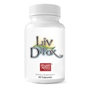 Liv D- Tox - 60 kapsler - Lever Detox og Rense Support Health Supplement, med gurkemeje rodekstrakt, Milk Thrittle, og Asparges