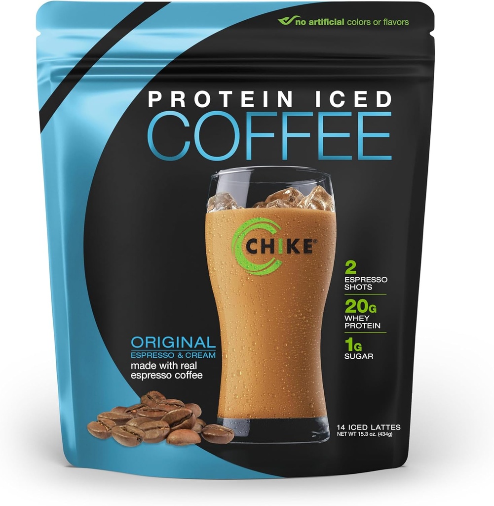 Chike High Protein Iced Coffee, Original, 14 Servere (15.1 Ounce)