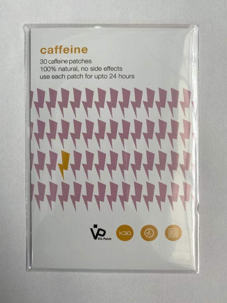 VIE Koffein Patches, 30 Patches, 30 dages levering