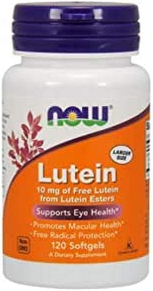 Now Foods Lutein Esters, 120 Sgels 10 mg (pakke med 2)
