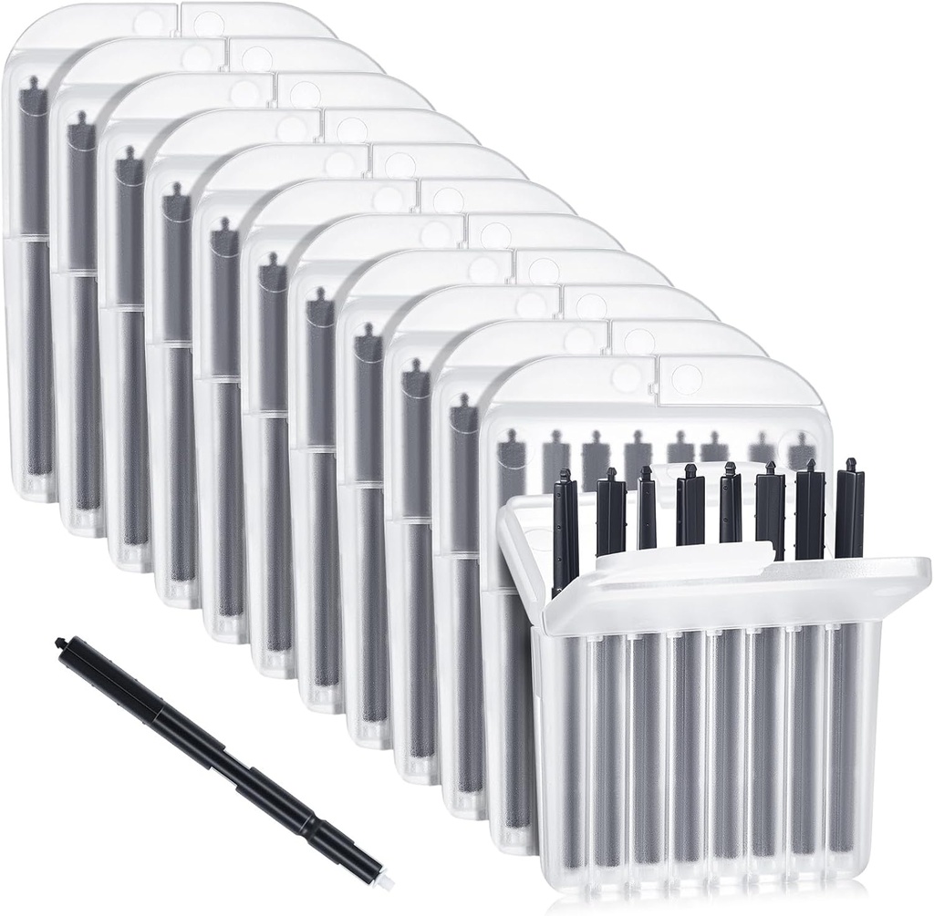 TreleCo 96 Pcs Høreapparat Øre Wax Guard Filter Cerumen Stop Rengøringsværktøj Tilbehør Høreapparat Rengøring Kit med Carry Case Kompatibel med Phonak, Widex, Resound Wax Traps, 12 pakker