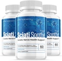 (3 Pack) Sciatisothe Supplement for Sciatica, Sciati Soothe Nerve Health, Sciatisoothe Kapsler Vitaminer, Sciatisoothe Advanced Samlet Wellness Support Maksimum Strength Formel USA (180 Kapsler)