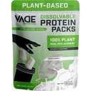Vade Nutrition Opløselige Plant- baserede Meal Erstatning Pakker (124; Vanilje) 124; On- The- Go, 100% Vegan, 26 Vitamin & Min, 10 Superfoods, Lactose Free, Gluten Free, Ingen Sukker Tilføjet, Lean, 14 Servere