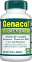 Genacol Optimum - Glucosamin, Chondroitin, MSM og Ultra Hydrolyzed Collagen tabletter, vedligeholder sunde joints, Protects & Smøremiddel brusk, 90 tabletter (30- Day Supply)