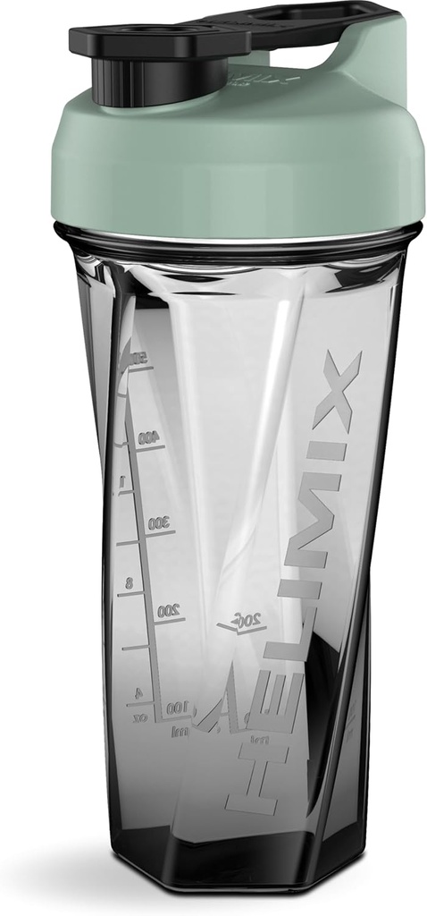 HELIMIX 2.0 Vortex Blender Shaker Flaske Holdes op til 28oz ttesmå 124; Ingen blending Ball eller Whisk MSD 124; USA Lavet 124; Portable Pre Workout Whey Protein Drink Shaker Cup