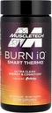 MuscleTech Burn iQ Smart Thermo supplement fueled med Paraxanthine Enhanced Energy & Cognition for mænd og kvinder 100 Greve