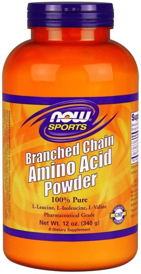 Nu fødevarer forgrenet kæde Aminosyrepulver, 12oz (Multi- Pack)