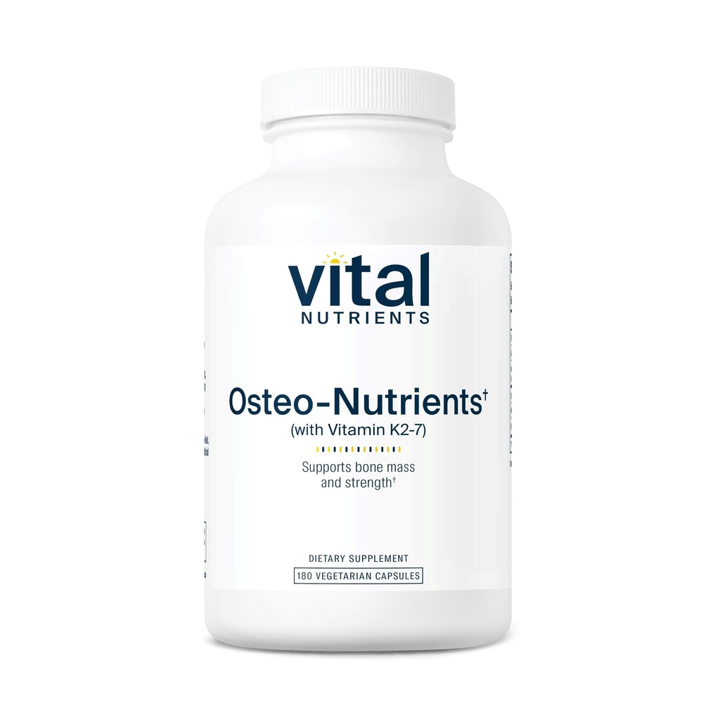 Vital Nutrients Osteo- Nutrients Б124; Vitamin K2 + D3, Calcium, og Magnesium til ben & hjerte Support *
