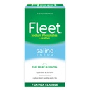 Fleet Laxative Saline Enema for Adult Constipation, 4.5 fl oz, 4 Flasker