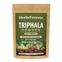 Herbsever Triphala Churna Powder Traditionel ayurvedic formulation Understøtter afgiftning og foryngelse Non GMO, Vegan 454 GMS