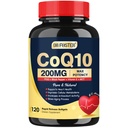 DRFOSTER Coq10 200mg, Coenzym Q10 for Antioxidant & Energy Production, 6X Højere Absorption Cq10 med vitamin E & PQQ & Black Pepper Extract, Co q 10 Supplement 120 Servere