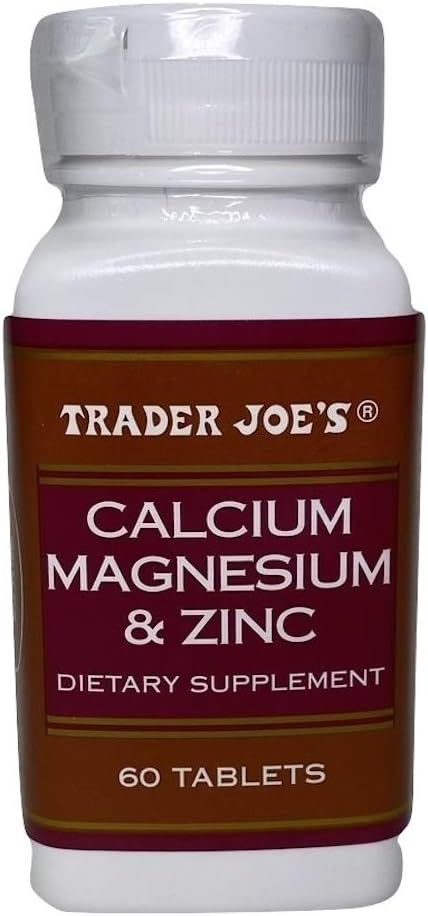 Trader Joes Calcium Magnesium & Zink 60 tabletter