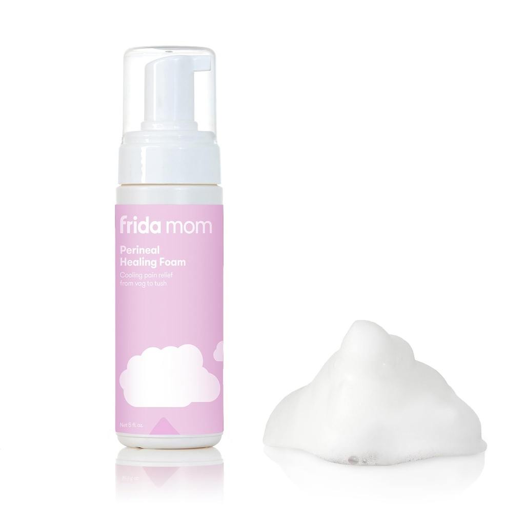 Frida Mor Witch Hazel Perineal Healing Skum til postpartum pleje, kølende smertelindring og hæmoridbehandling, 5 Fl Oz