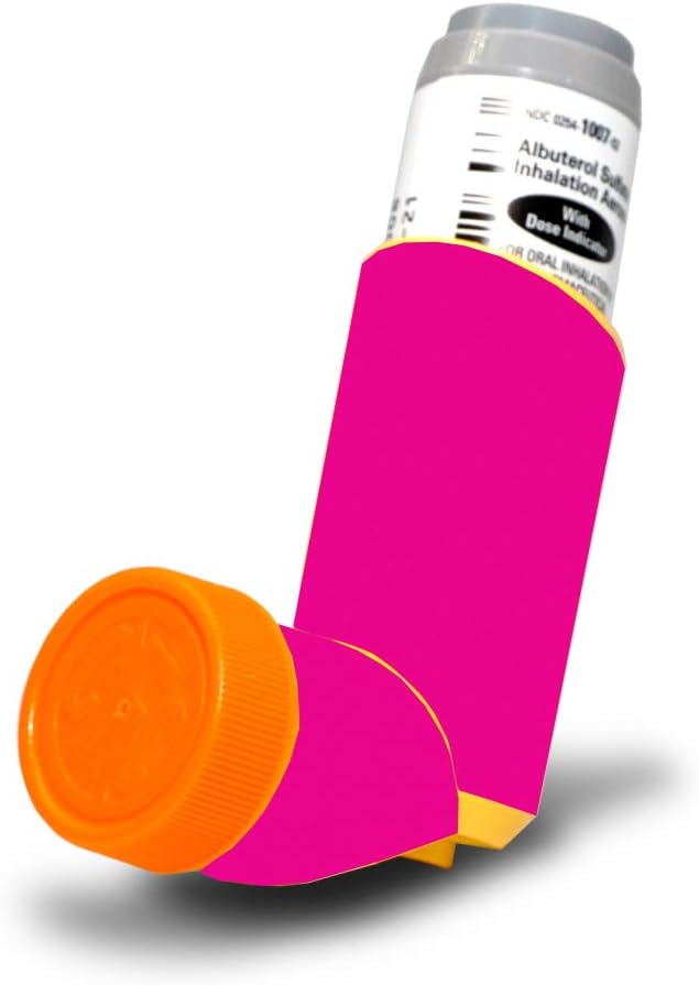 MightySkins Hud til Provenul HFA Asthma Inhaler - Solid Lavender Measurement 124; Beskyttende, holdbart, og Unique Vinyl Decal wrap Cover Measurement 124; Let at påføre, fjerne og ændre stilarter Measurement 124; Lavet i USA
