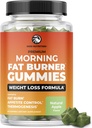 Morgen Fat Burner Gummy Gummees 124; Vægttab for kvinder & Mænd Gumme124; Termogen Belly Fat Burner med grøn te, Garcinia, Green Coffee Bean & Mere Budgel 124; Appetite Suppressant & Metabolisme Booster Gummies