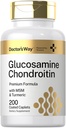 Doctor 's Way Glucosamin Chondroitin MSM Turmeric MSM 124; 200 Caplets - 124; Advanced Support Complex - 124; Non- GMO, Gluten Free Supplement