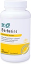 Klaire Labs SFI Health Berberine HCI 500mg - Berberine Supplement - Gluten- Free, Hypoallergen (120 kapsler)
