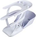 Navage Countertop Caddy - Opbevaring Caddy Organizer til Navage Nasal Vanding System - 3-Tier Næse Rengøring Supplies Organizer med Aftagelig bakke - Plastic Caddy Kun - Nasal Care Tilbehør