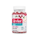 SlimFast Apple Cider Vinegaver, Kosttilskud med 500mg Økologisk Apple Cider Vinegaver Servering, Crisp Apple Flavor, 45 Servering (Packaging May Vary)