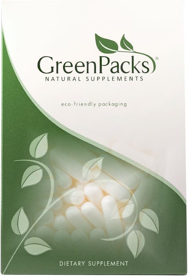 GreenPacks ® GABA 750 mg supplement - 60 kapsler