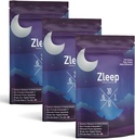 Zappe - Sleep Patches w / Dream Complex og Melatonin at fremme kvalitet søvn og reducere træthed (3 Pack, 90 Patches)