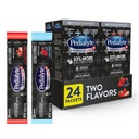 Pedialyte AdvancedCare Plus Electrolyte Powder, har 33% flere Elektrolyter og PreActiv Prebiotika, Variety Pack: Berry Frost og Strawberry Fryse, 24 Powder Packets
