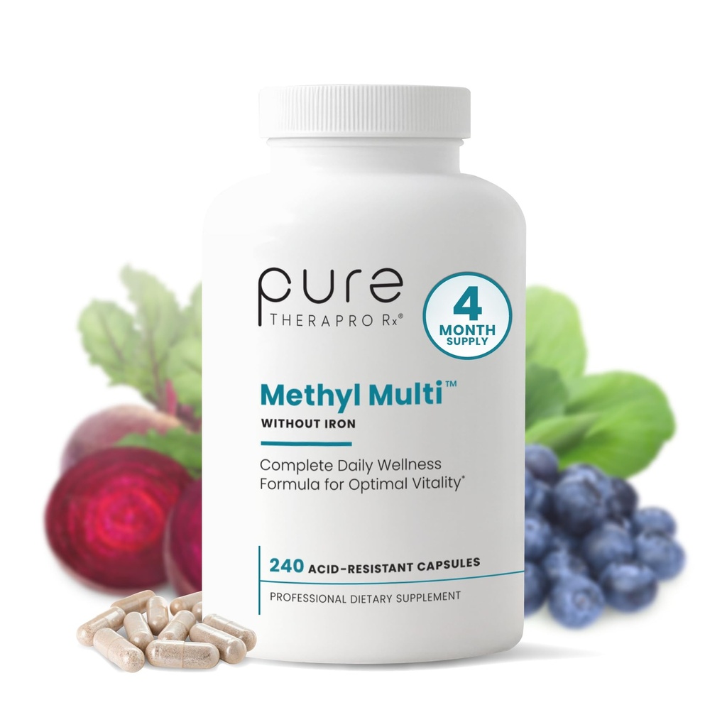 Pure Therapro Rx Methylerede Multivitamin til mænd og kvinder